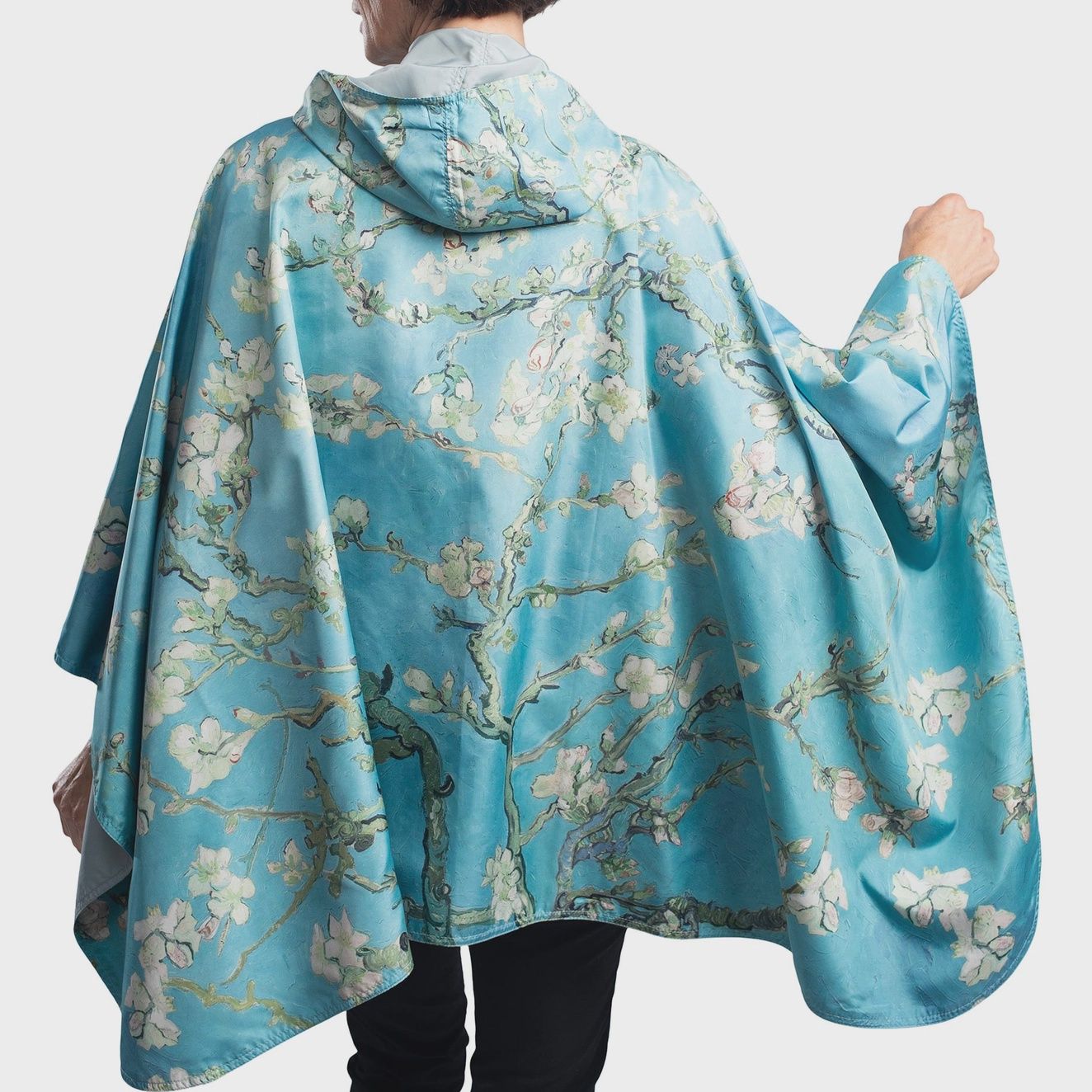 Rain Cape - Van Gogh &quot;Almond Blossom&quot; (One Size)