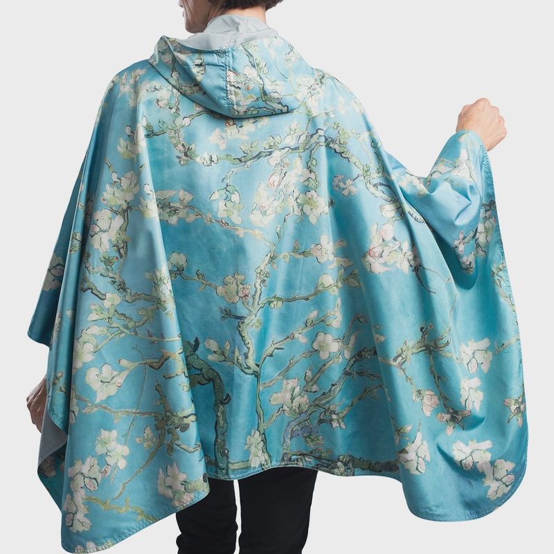 Rain Cape - Van Gogh &quot;Almond Blossom&quot; (One Size)