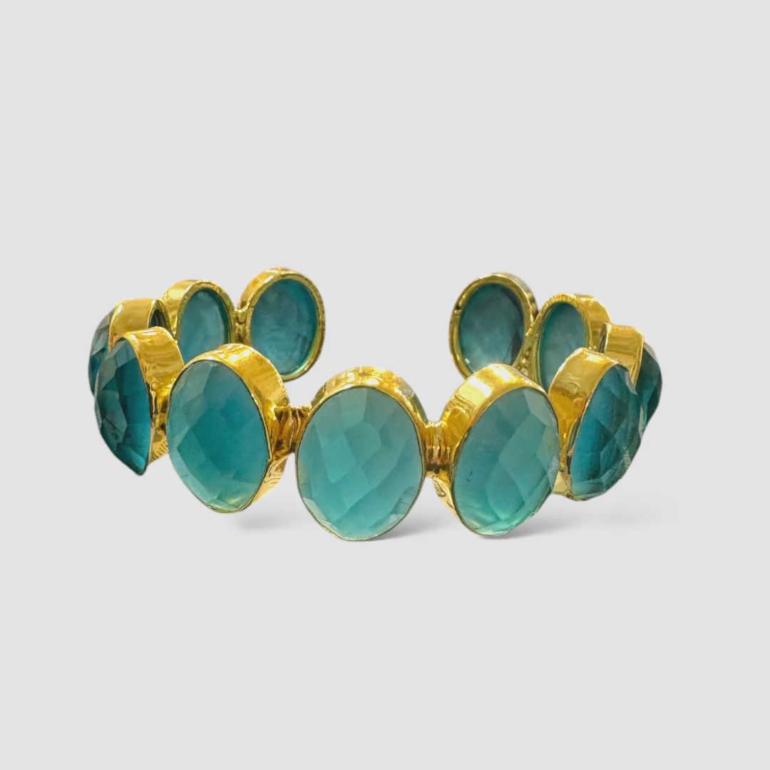 Nova Crystal Cuff - Hydro Quartz