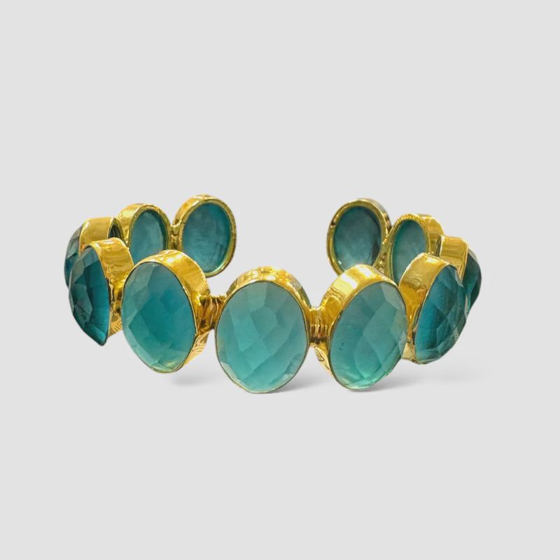 Nova Crystal Cuff - Hydro Quartz