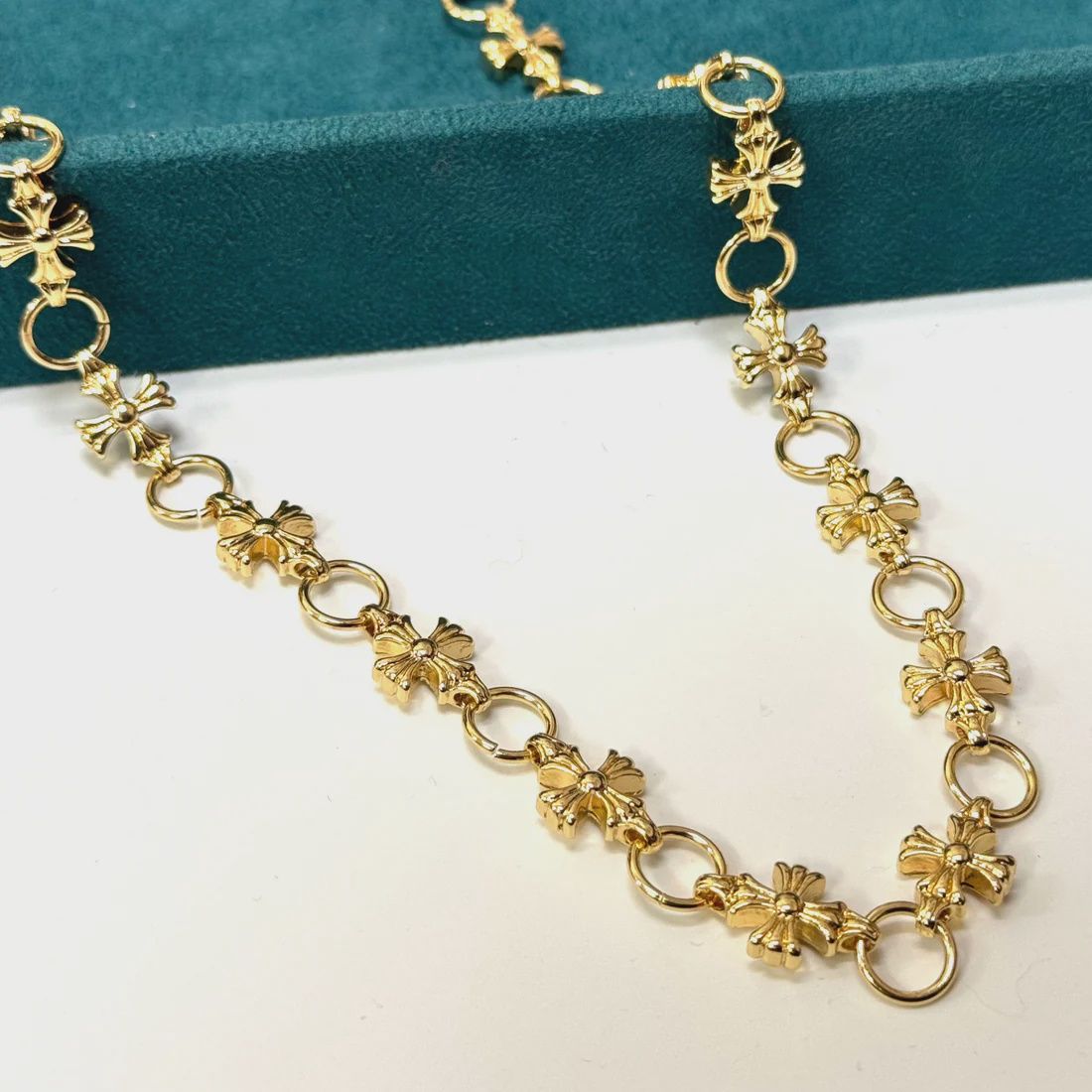 Gold Cross Chain