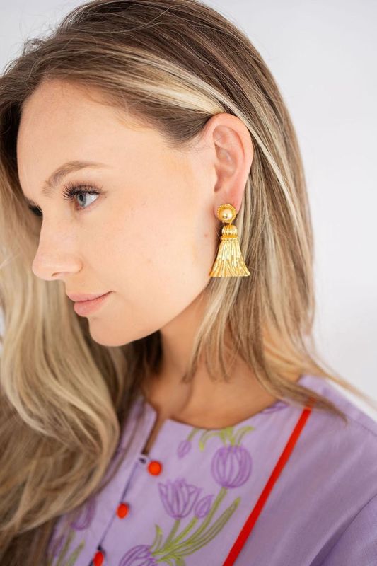 "Annie" Tassel Earring