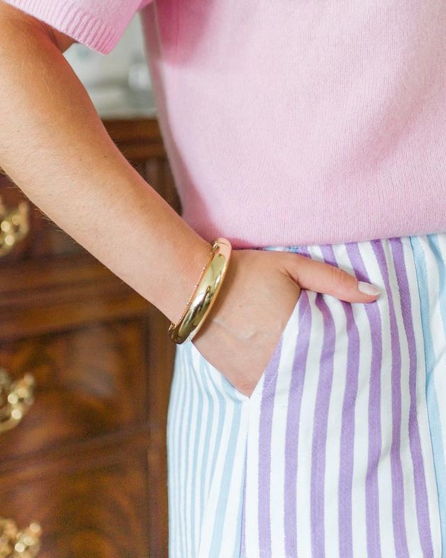 "Quinn" Gold Bangle