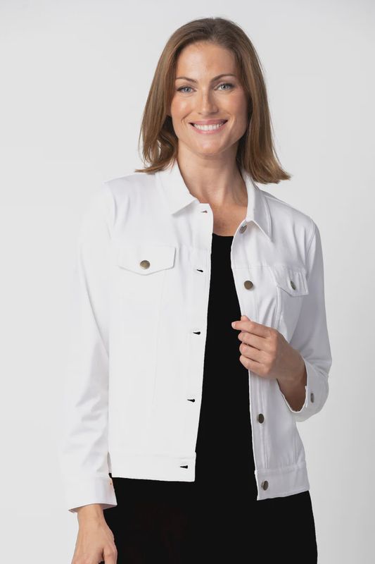 Habitat Stone Wash Denim Jacket (31520) White