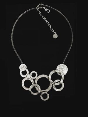 Pewter Circles on Chord
