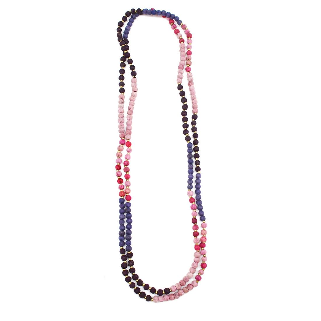 Aasha Small Beads Long Necklace (N5051)