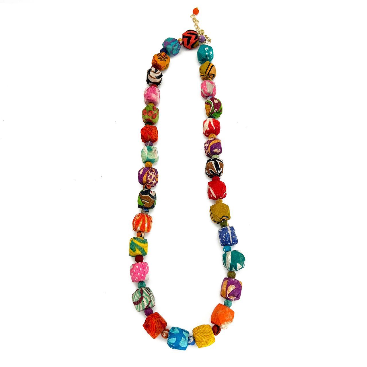 Aasha Hexagon Beaded Necklace (N5078)