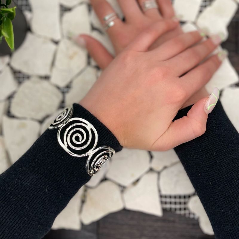 Silver Cuff Bracelet (B340)