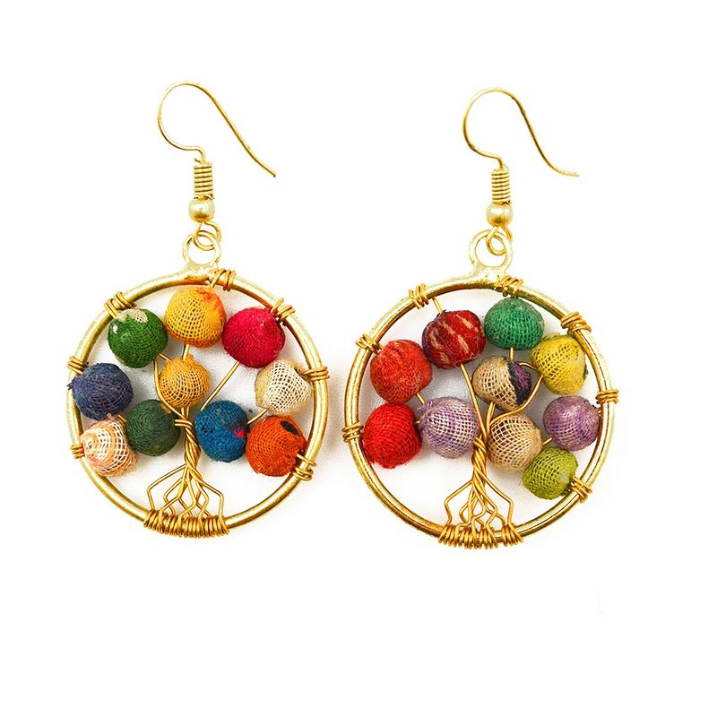 Aasha Tree of Life Earrings (E5041)