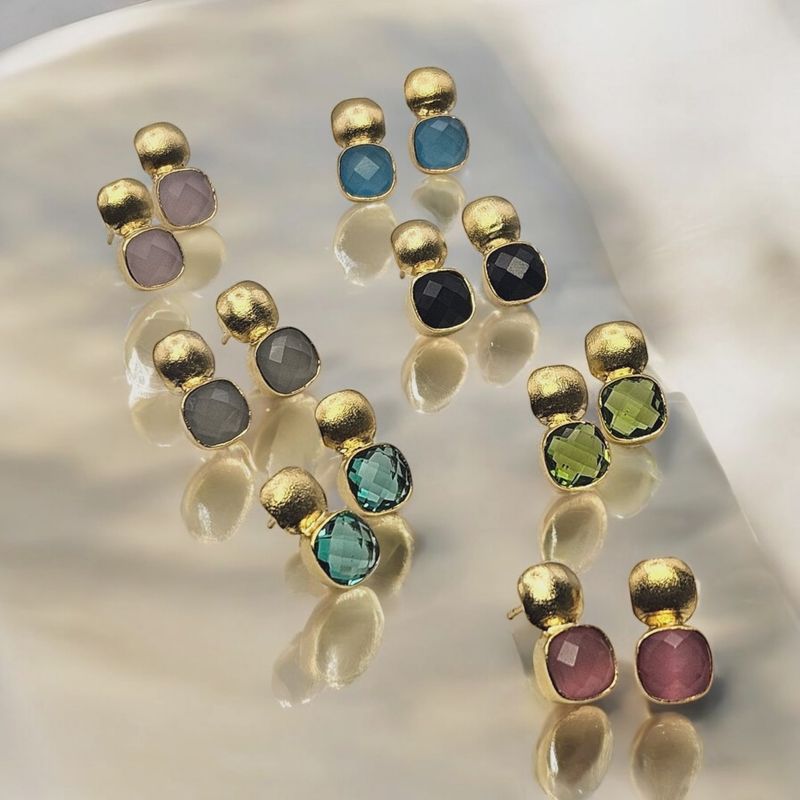 &quot;Hydro Drop&quot; Stud Earrings