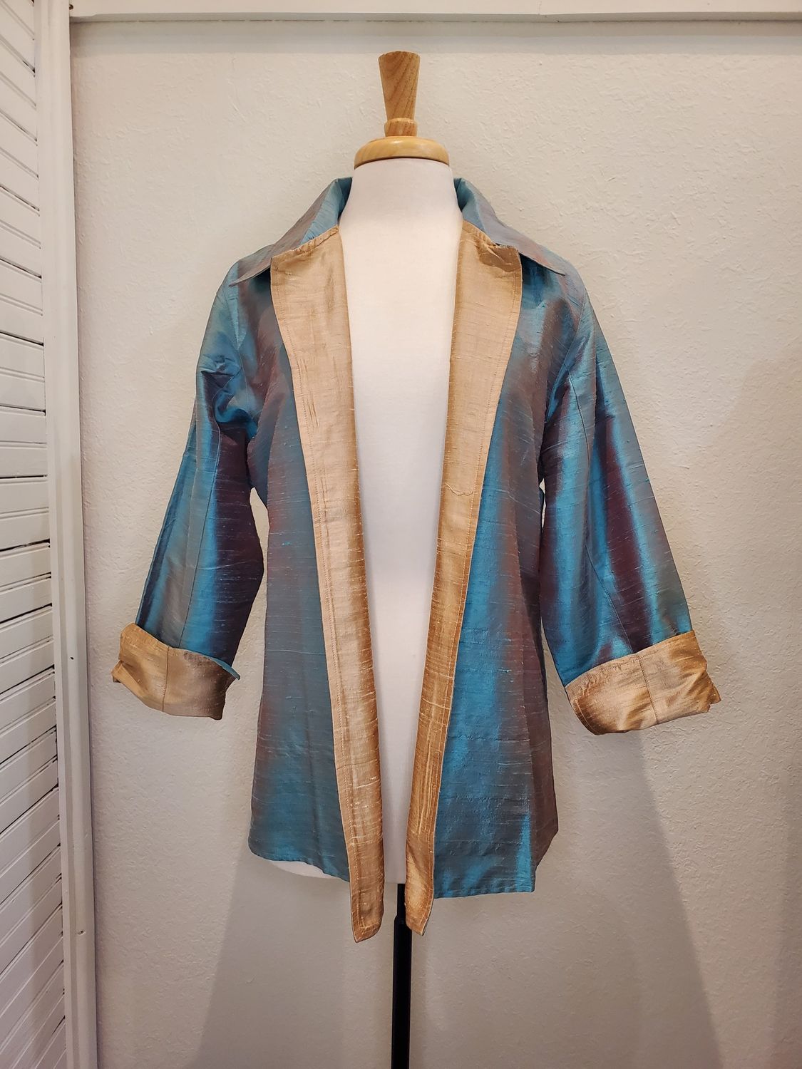 Anu Reversible Silk Jacket (13403)