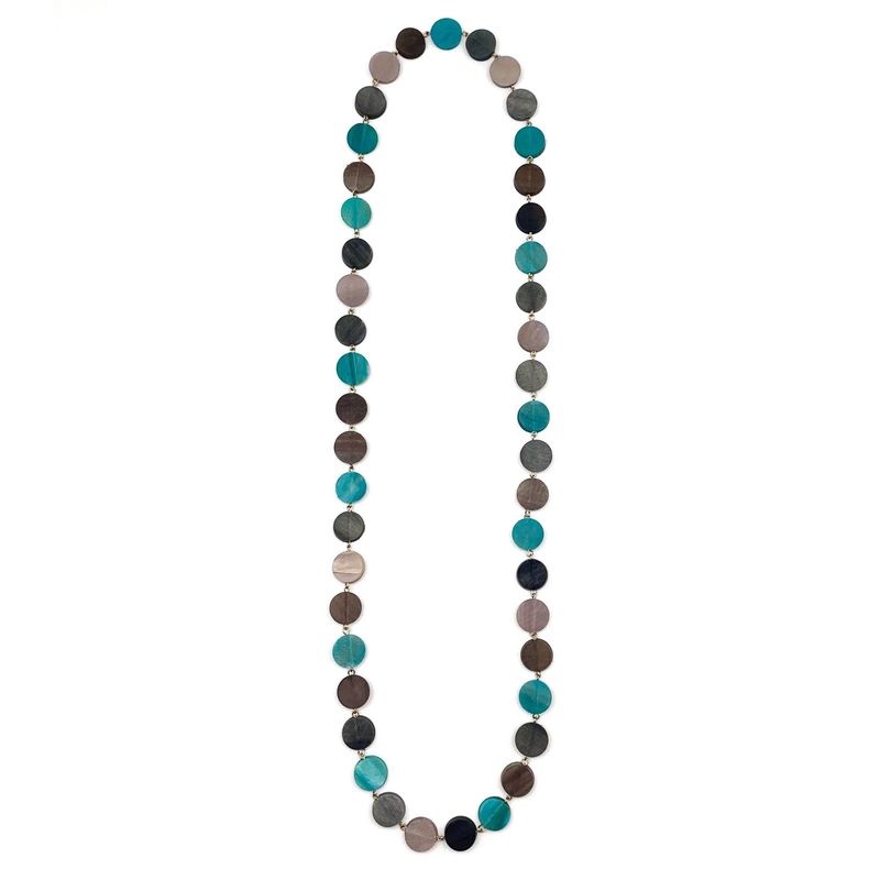 Omala Azure Coast Circles Necklace