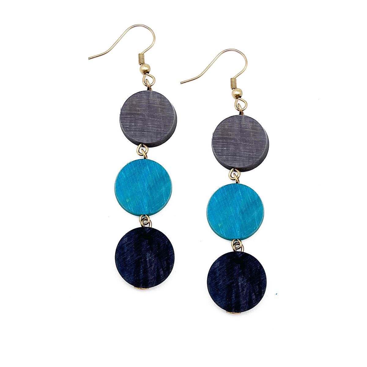 Omala Azure Coast Circles Earring