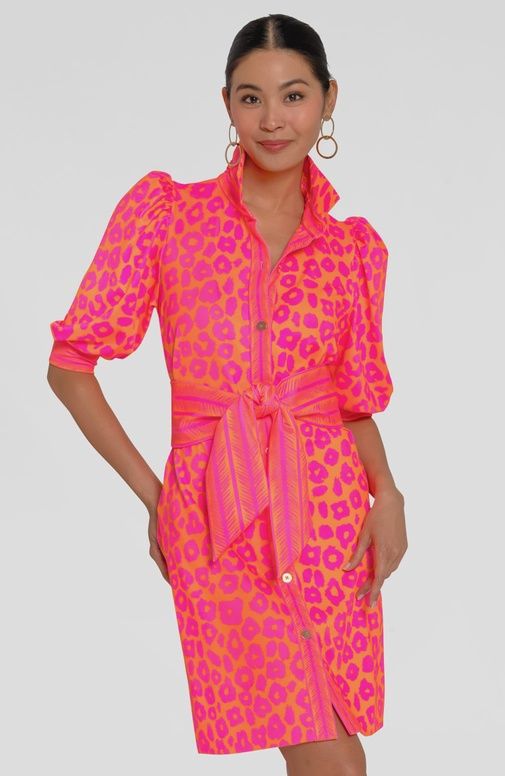 Gretchen Scott Swagger Dress (JDSDWC), Size: XL, Color: Orange