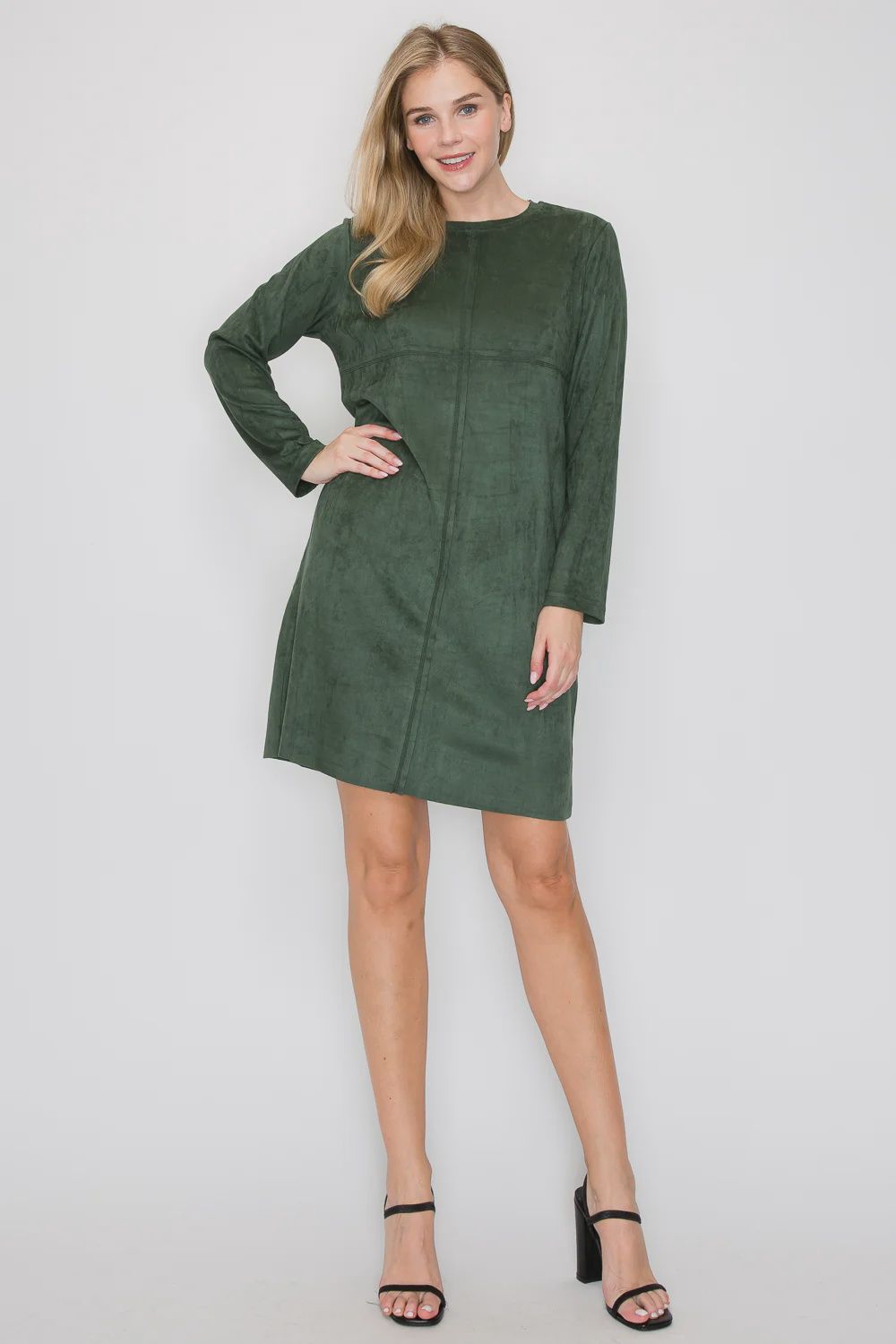 Joh. Aurora Round Neck with NO Pockets (2059-HP) Hunter Green