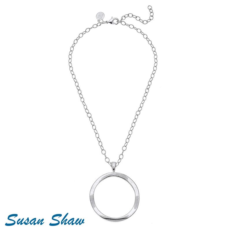 Handcast Ring Necklace