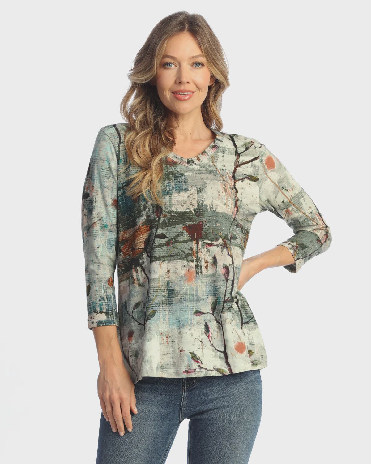Jess &amp; Jane Jasmine Top (KS1-1742)