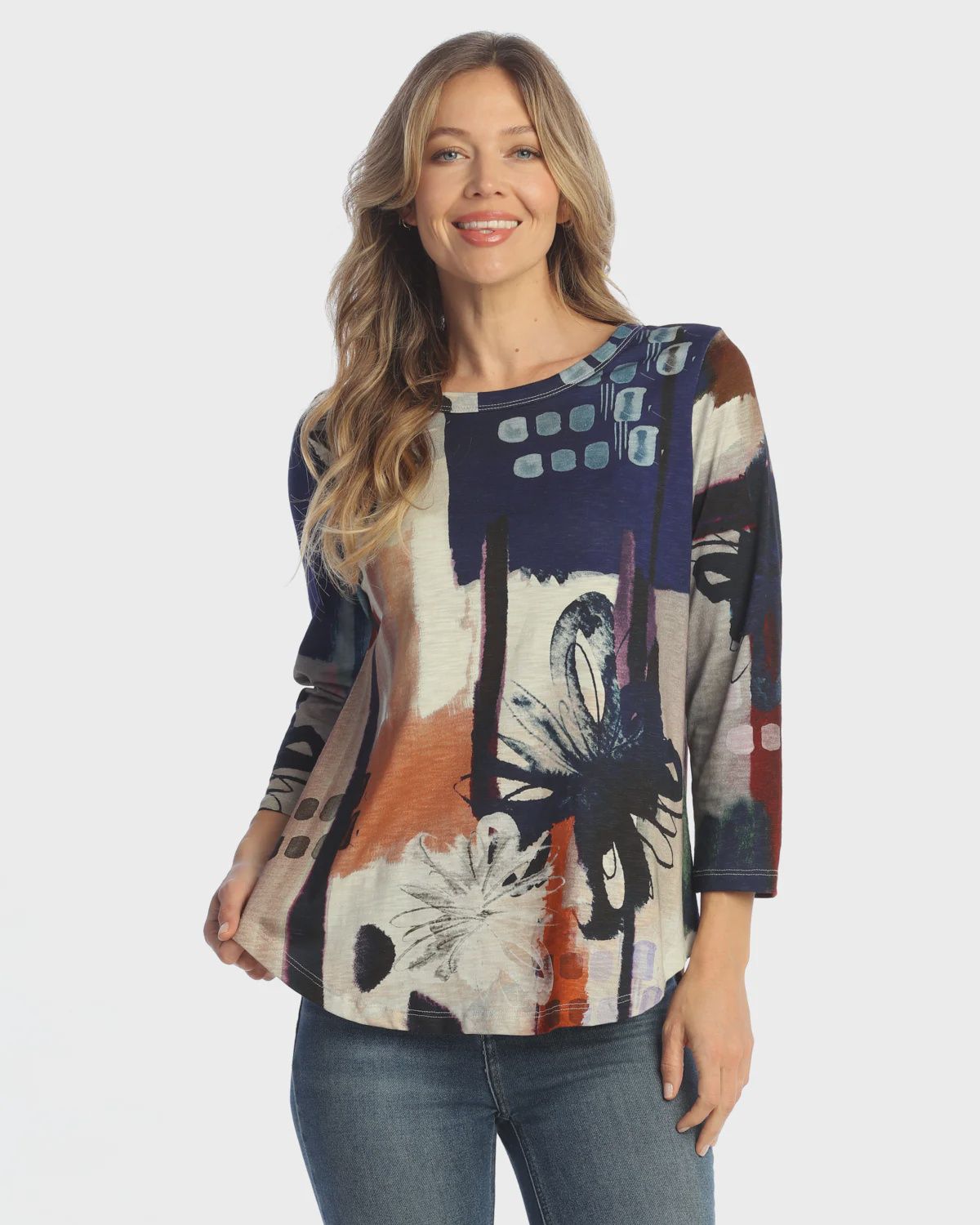 Jess &amp; Jane Provence Top (KM1-2138)
