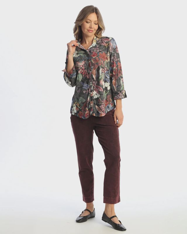 Jess &amp; Jane Juliet Button Down Shirt (SG1-2141)