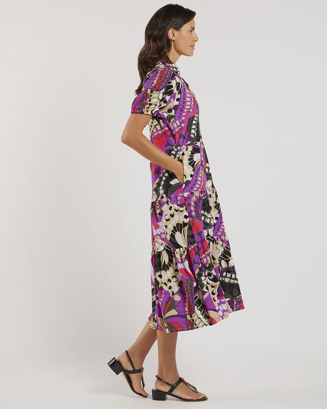 Jude Connally PORTIA Dress - Butterfly Mosaic