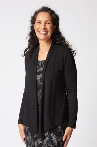 Habitat Core Travel Solid Waterfall Jacket (55931) Black