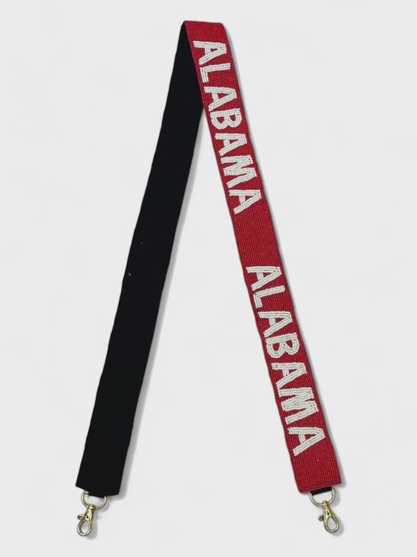 Game Day Beaded Purse Strap - Alabama