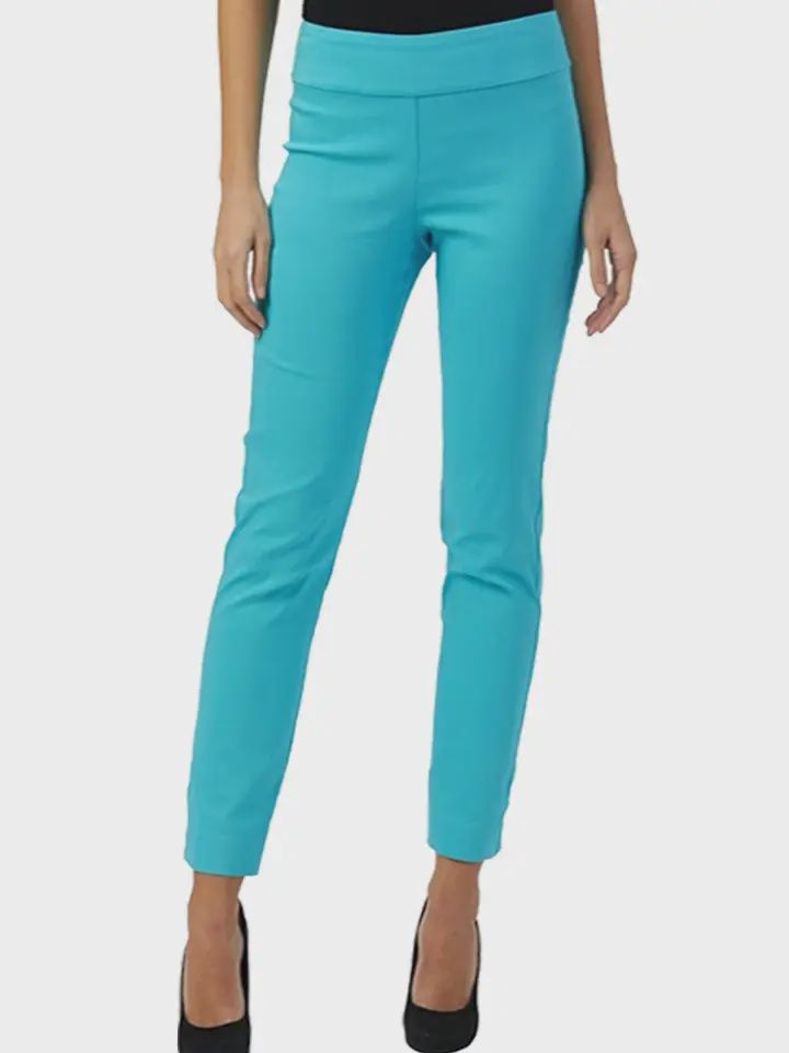 Krazy Larry Pull on Pant (P507) Turquoise