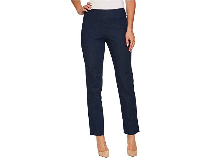 Krazy Larry Pull on Denim Ankle Pant (P607) Blue