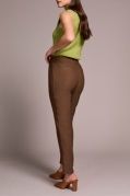 Tribal &quot;Flatten It&quot; Pull on Ankle Pant (2278O) Wood