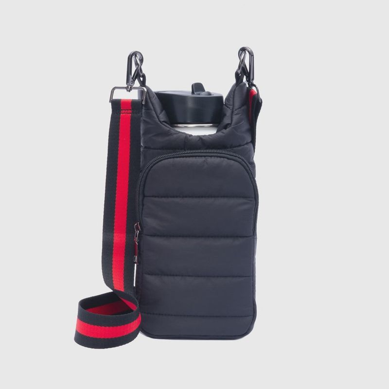 Hydrobag® - Black Matte w/Red &amp; Black Strap