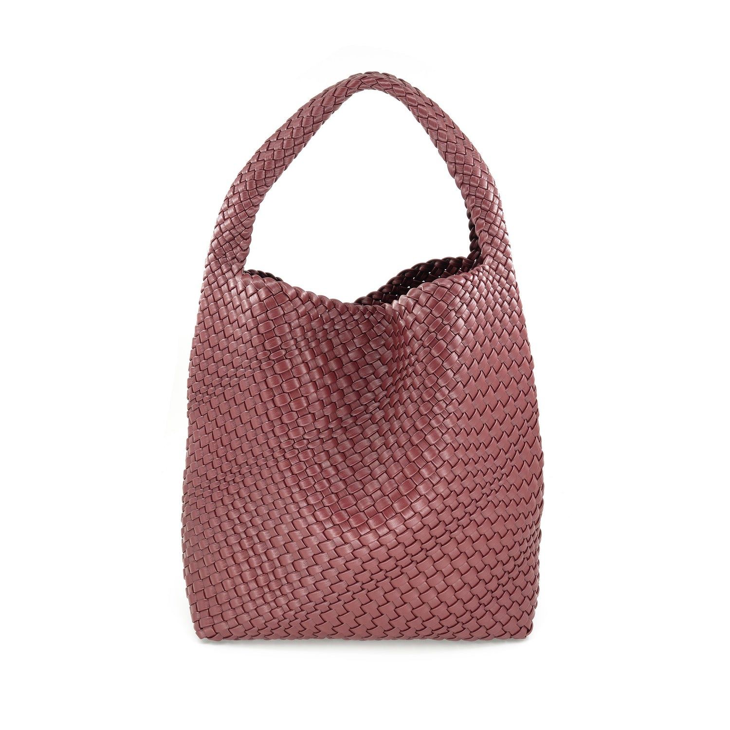 BC Bags Woven Shoulder Bag (2362), Color: Brown