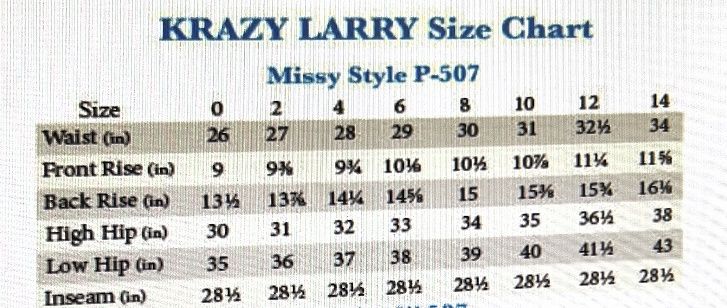 Krazy Larry Pull-On Wide Ankle Pant (P-600) Taupe
