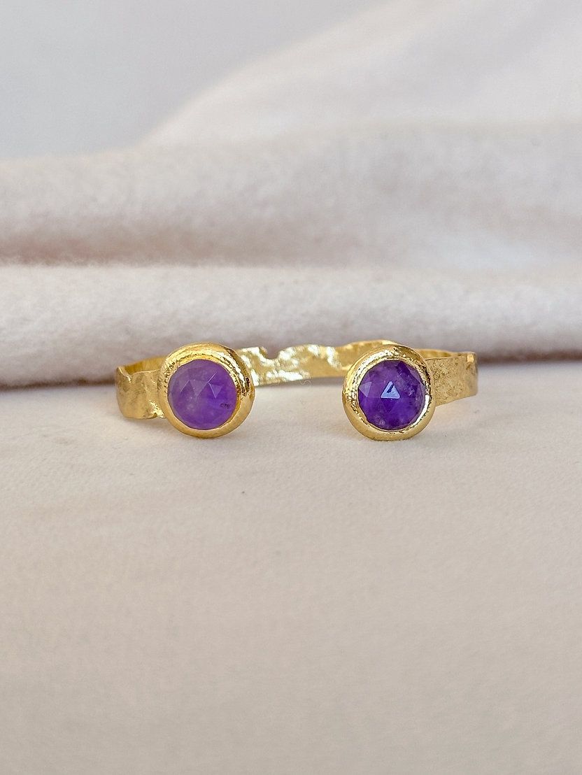 Misty Cuff - Amethyst