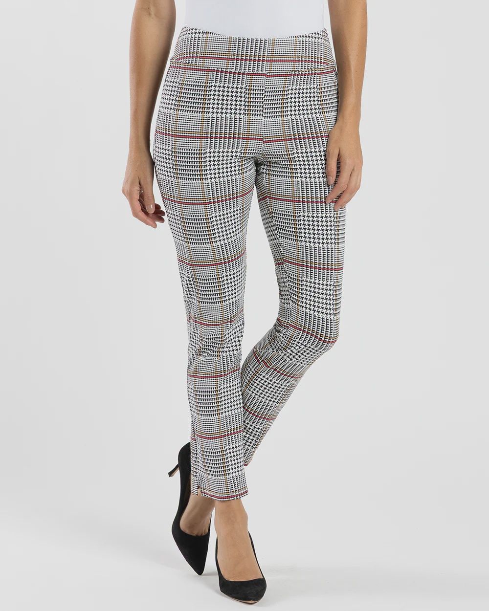 Jude Connally &quot;Lucia&quot; Pant - Glen Plaid Black