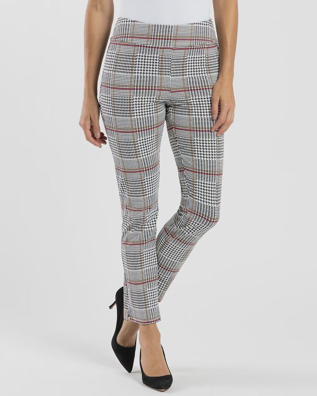 Jude Connally &quot;Lucia&quot; Pant - Glen Plaid Black