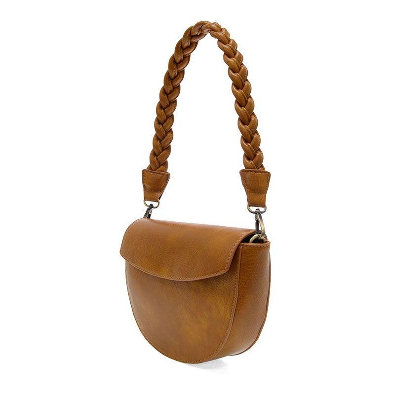 &quot;Linda&quot; Cresent Purse - Dark Amber