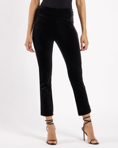 Jude Connally LUCIA Velvet Pant - Black, Size: XS