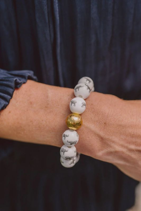 Beaded Elephant Bracelet