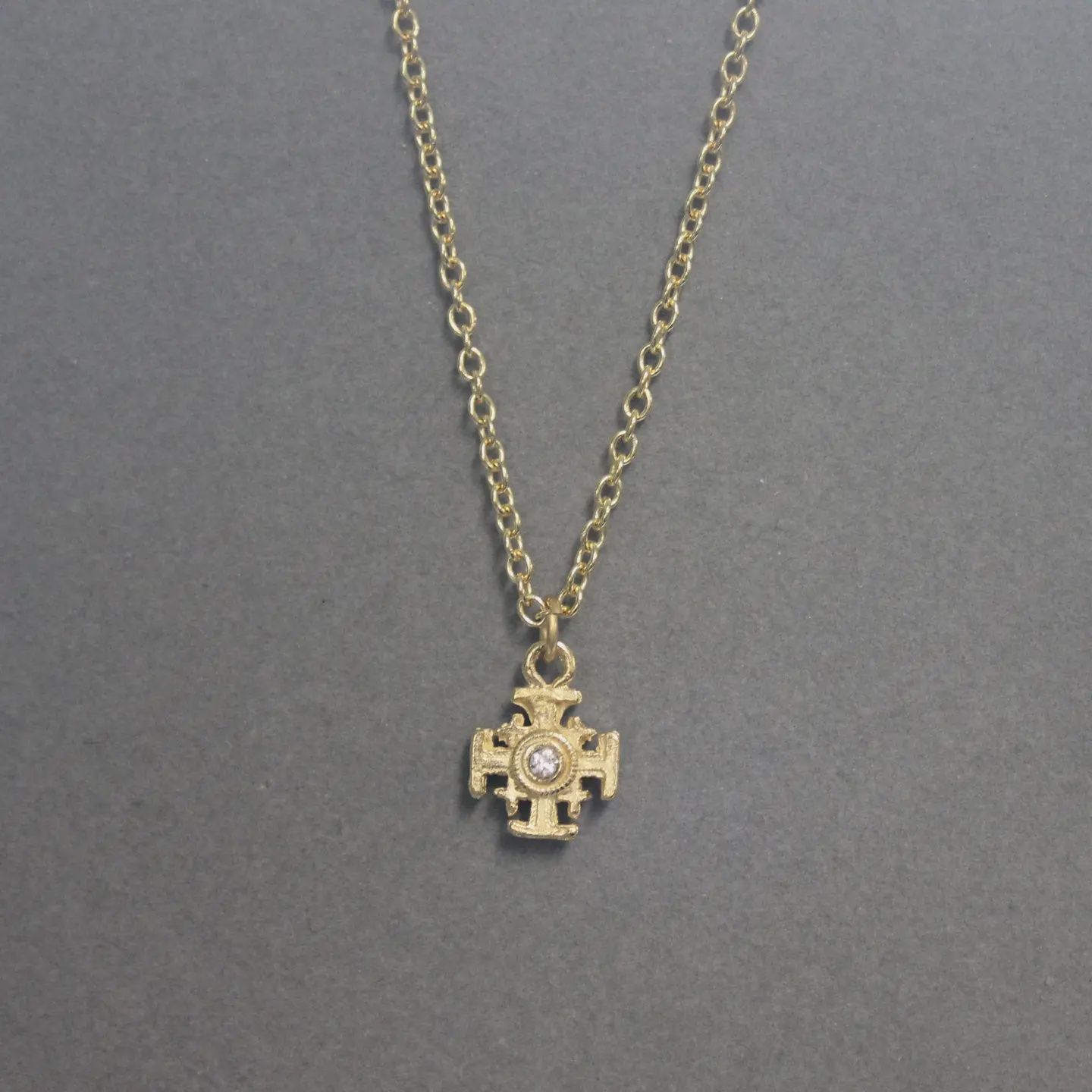 Jerusalem Cross Necklace