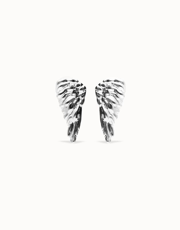 Wings Earrings - Silver