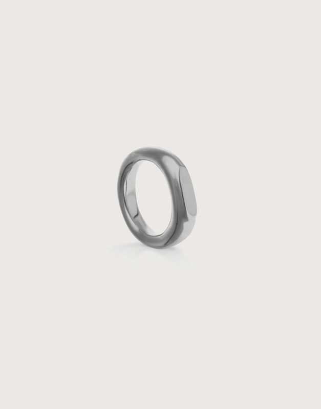 Geometric Ring - Silver