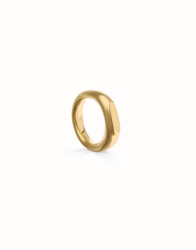 Geometric Ring - Gold