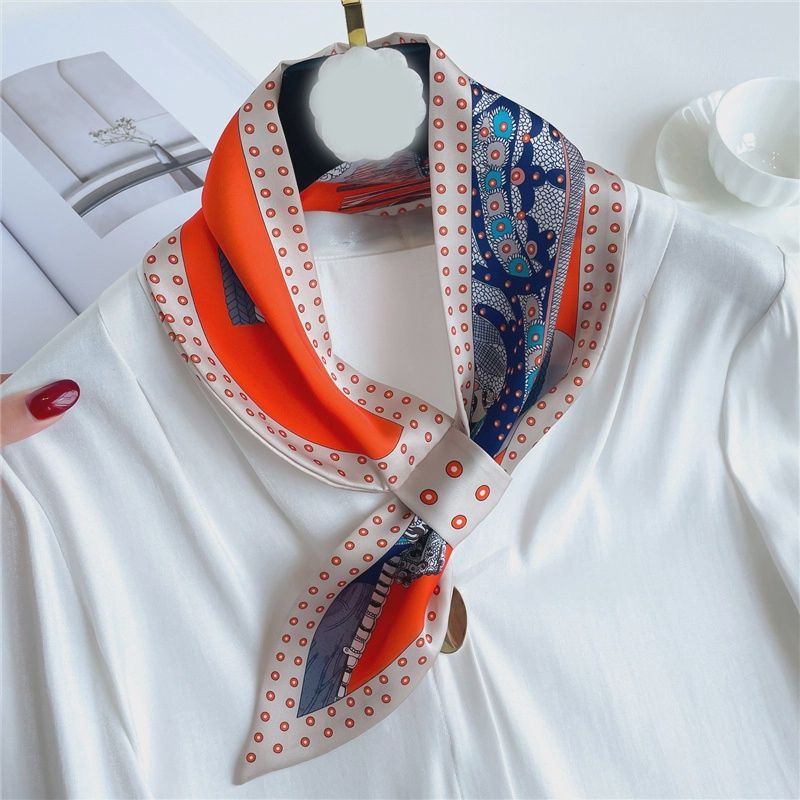 Loop Scarf - Intricate - Orange