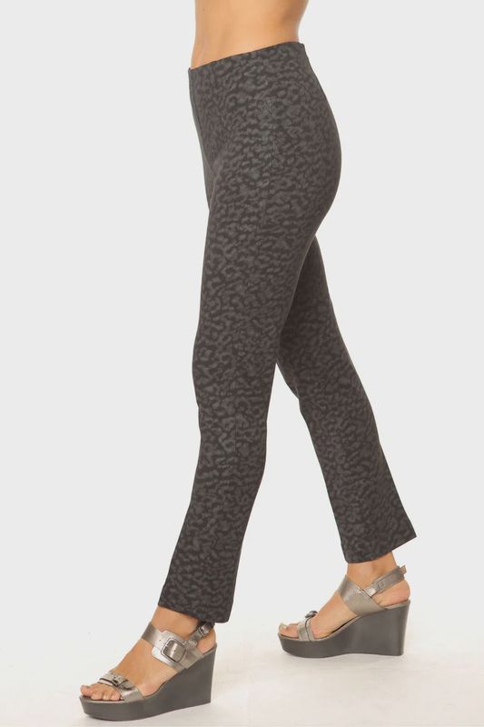 Lior June Soft Ponte Pant - Animal Print