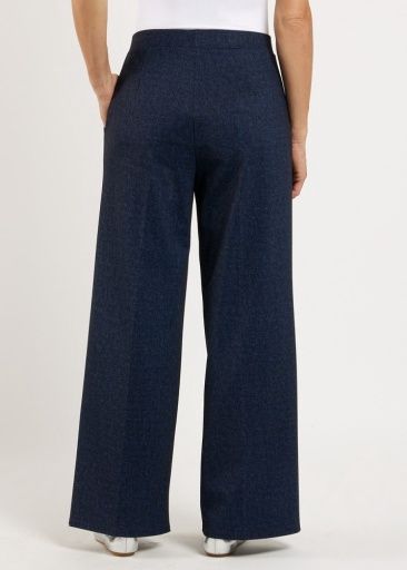 Jude Connally NICOLETTE Wide Leg Denim Pant - Navy
