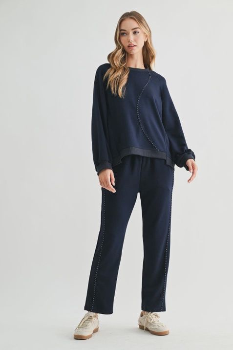 Joh. Kaelynn Pant Navy (36236K)