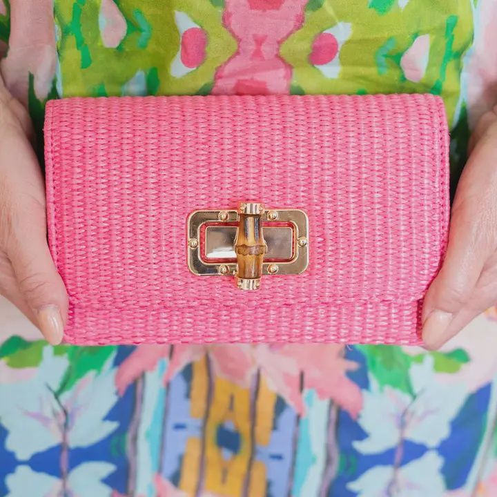 Pink Lilly Clutch