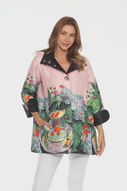 Oopera Goldfish Reversible Raincoat (J6240RW-3)