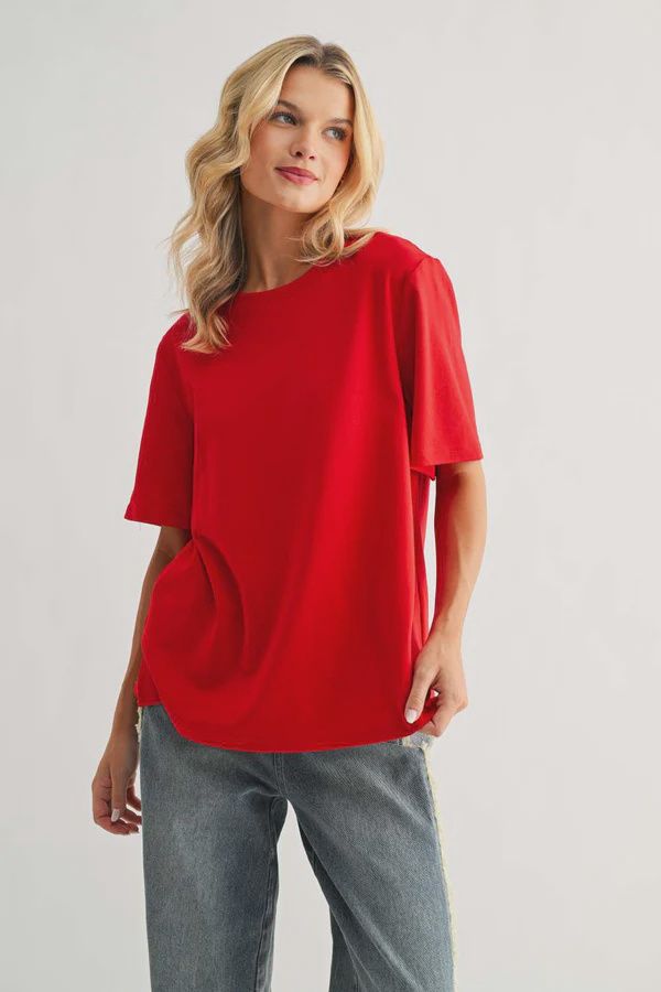 Joh. RackelTop (36381RP), Color: Red, Size: XS