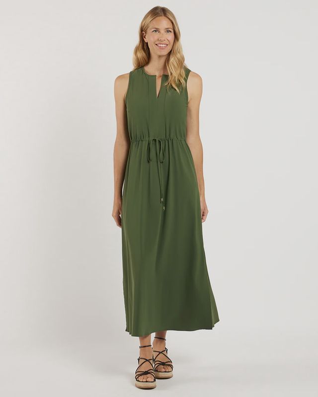 Jude Connally BeBe Dress Loden (101862)